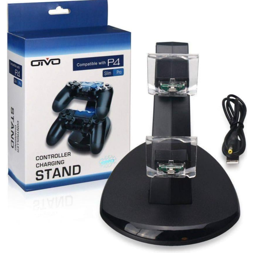 Carregador Duplo Para Controle de Playstation Ps4/Slim e Pro OIVO P4002