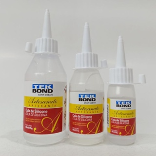 COLA SILICONE LÍQUIDA - TEKBOND - 30ml, 60ml e 100ml em Oferta na Shopee