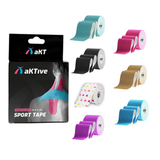 Bandagem Elástica Aktive Kinesio Tape Fita Original Fisioterapia Crossfit Pós Cirurgia Gestantes em Oferta na Shopee