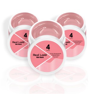 KIt Gel Unha Alongamentos Hard UV&Led 15 Gramas Real Love 3 Unid em Oferta na Shopee