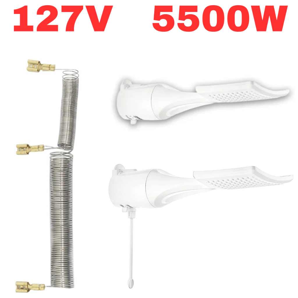 Resistência para Chuveiro Lorenzetti 5500w 127v Loren Shower Ultra