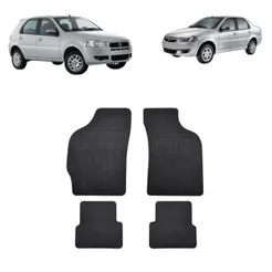 JOGO TAPETE DE BORRACHA PALIO 01/11 SIENA 01/11 WEEKEND 01/12 – Car Floor