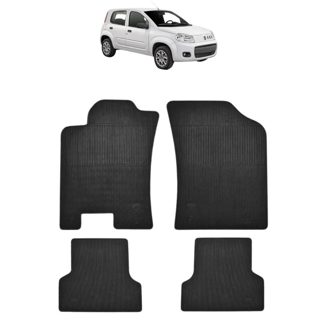 JOGO TAPETE DE BORRACHA UNO VIVACE / WAY 10/16  – Car Floor em Oferta na Shopee