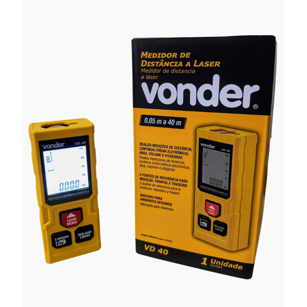 Trena a Laser Vonder - Comprar com Melhor Preço em Ferramentas e Melhorias para a Casa