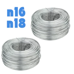 Arame Galvanizado perfeito Para Tricotin rabo de gato icord número 18 (1,25mm) n16 (1,65mm)