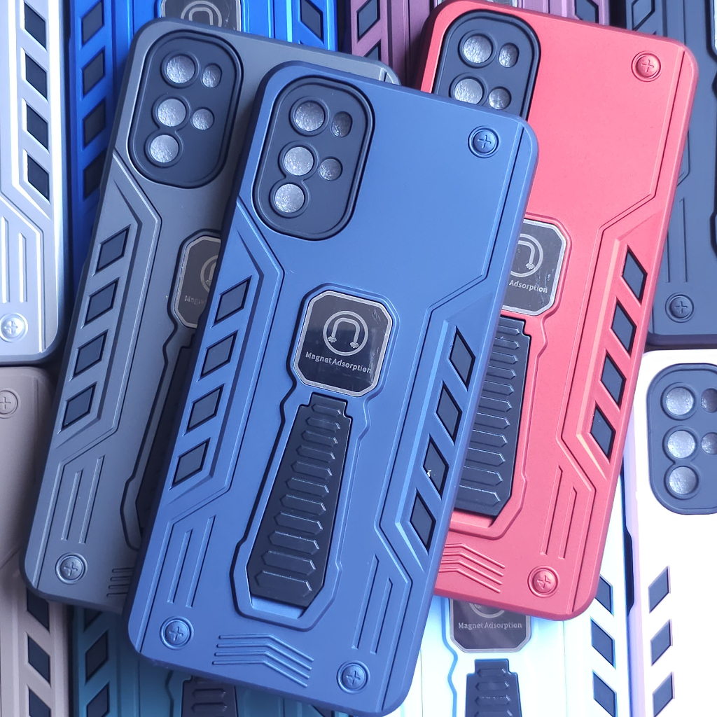 Capa Capinha Case anti impacto com suporte para Motorola Moto G22 Capa anti Shock com suporte magnético Moto g22 em Oferta na Shopee