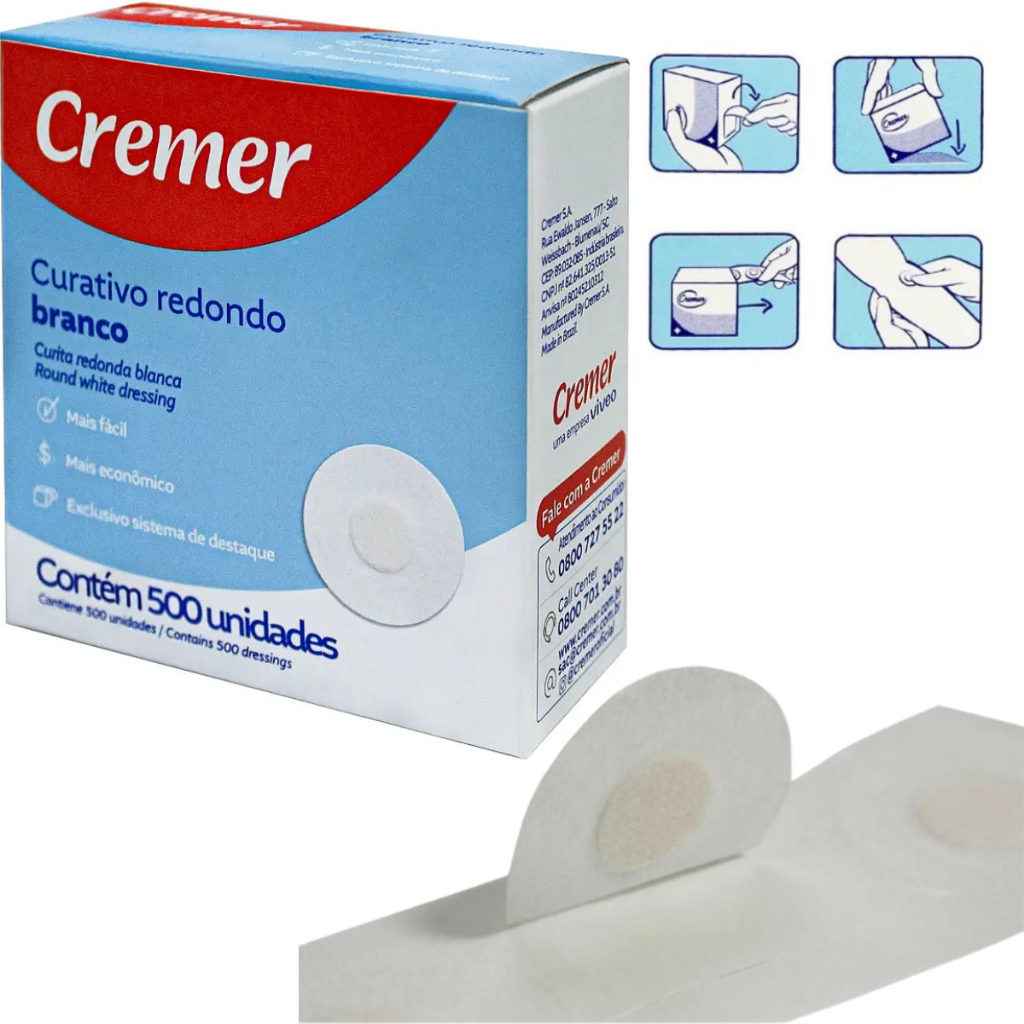 Curativo Band Aid Redondo: Onde Comprar | BuscaProdutos