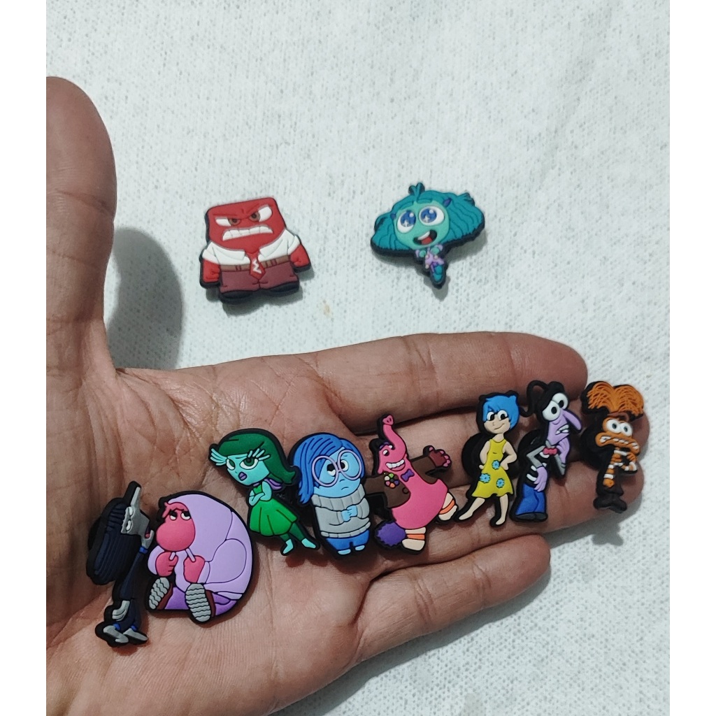 06 a 10 Pins/Bottons Emborrachados Para calçados sapatos divertidamente