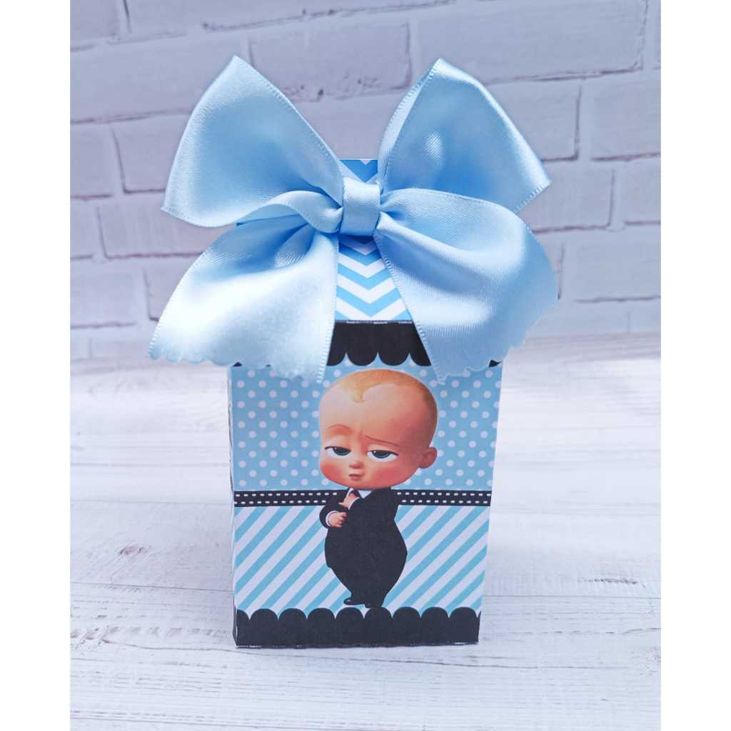 Caixa Milk Tema  Poderoso chefinho Azul menino - aniversário -  Lembrancinha para Festa - PEGUE E MONTE