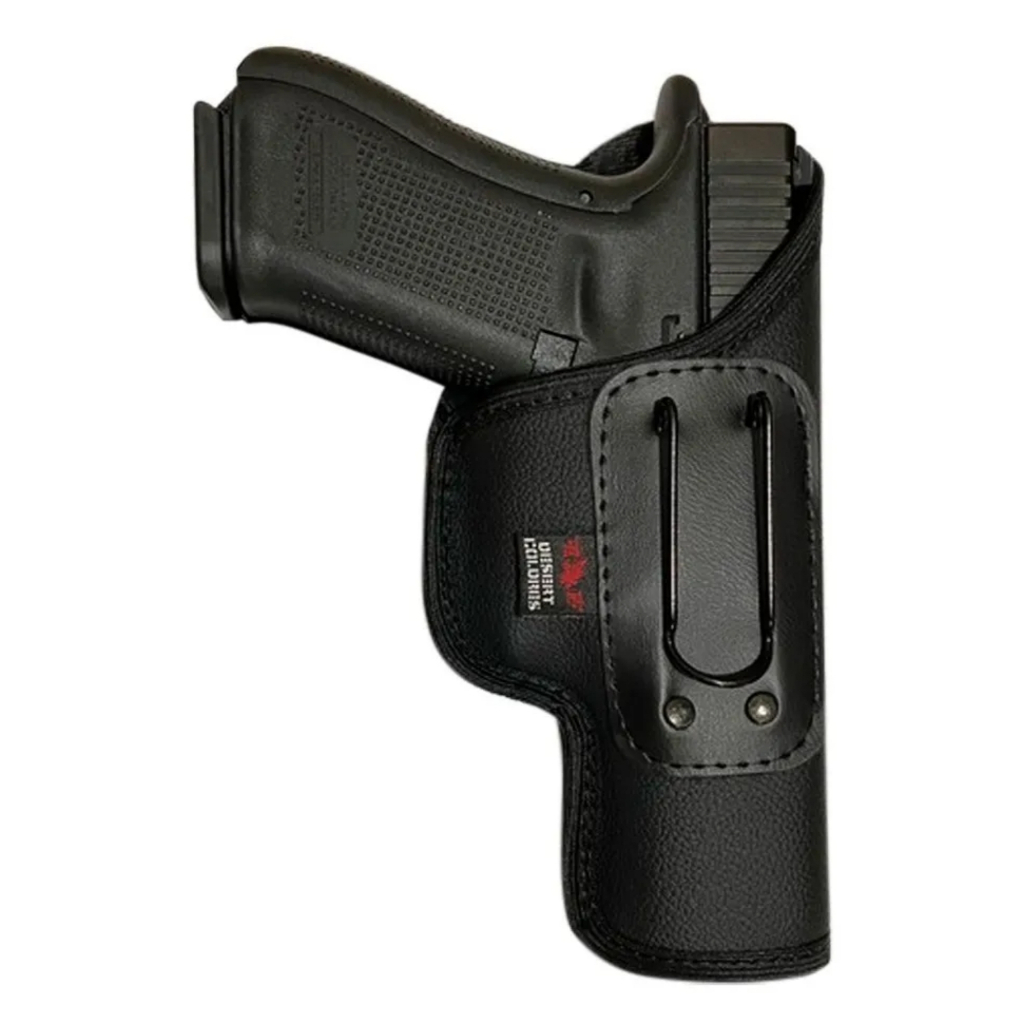 (Holster)Coldre Velado (Sem Aba) Para Pist. TH.380 Dissimulado Premium  Cover Protec. Em Neoprene e Couro  P.U Desert Co