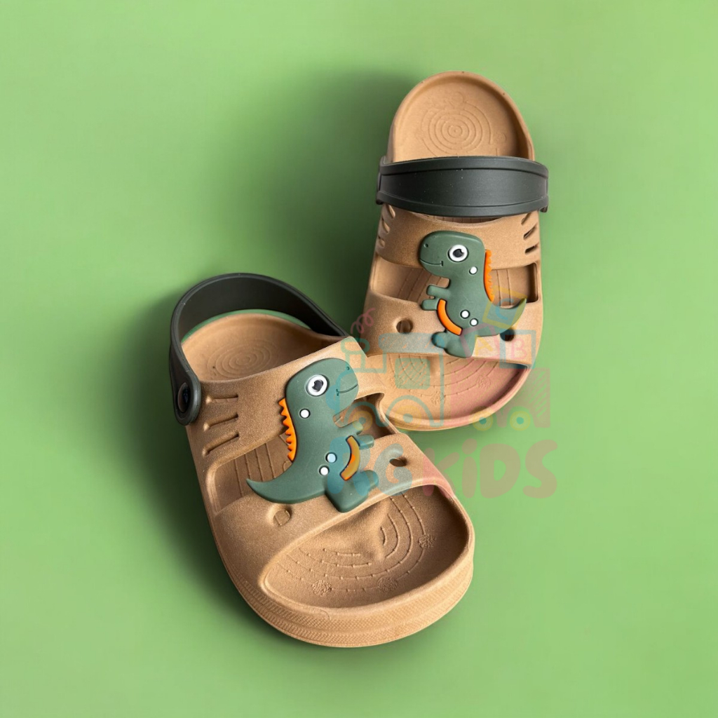 Sandália Infantil Menino Papete Infantil Dinossauro Calce Fácil Confortável em Oferta na Shopee