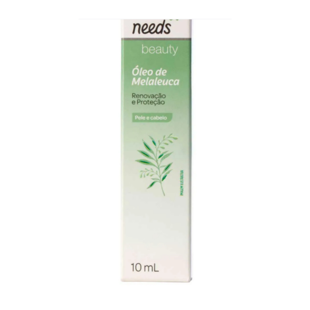Óleo de Melaleuca Tea Tree Needs Beauty Pele e Cabelo 10ml. em Oferta na Shopee