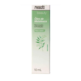 Óleo de Melaleuca Tea Tree Needs Beauty Pele e Cabelo 10ml. em Oferta na Shopee