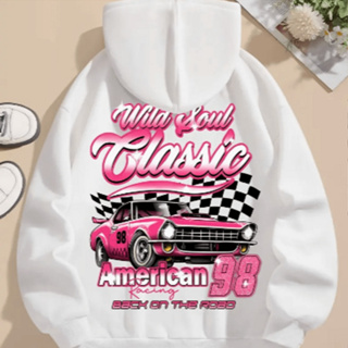 Moletom Feminino Blusa de Frio Classic Moletom Com Capuz Estilo Streetwear Casaco de Frio em Oferta na Shopee