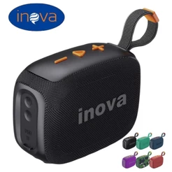 Inova Caixa De Som Bluetooth Tws Grave Potente 15h Bateria Portátil Grave Potente Com Radio a prova d' água