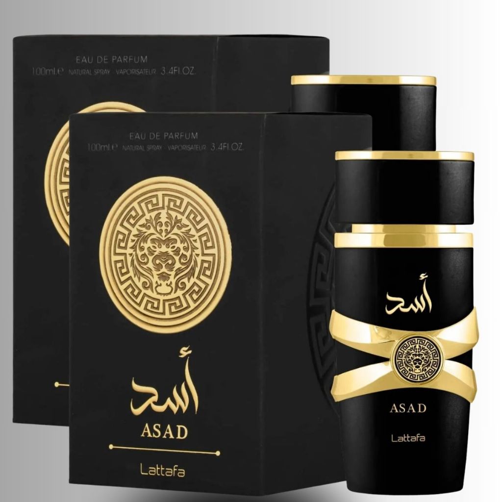 Kit Até 2 Perfumes Masculinos Arabes Asad - Amadeirado, Fixaçao Prolongada e Elegância