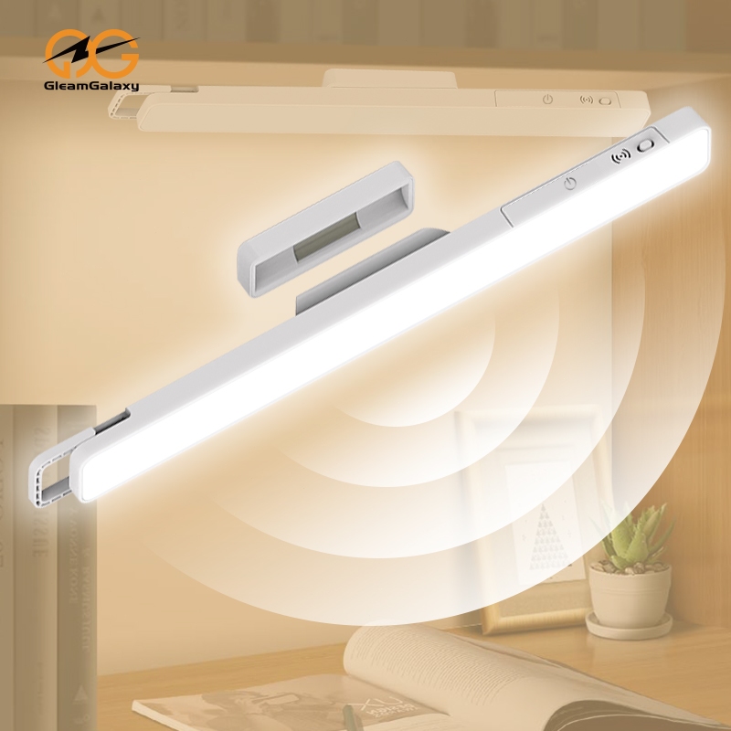 Lâmpada LED Magnética 3 Cores Dimerizável,Recarregável TYPE-C Ajuste 90° Portátil Iluminação