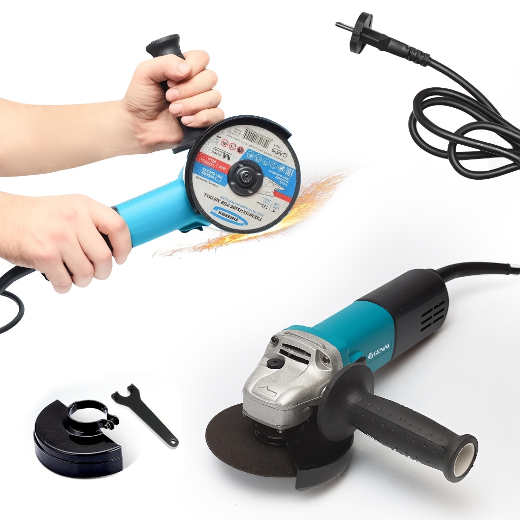 1800w Esmerilhadeira Lixadeira Angular 100" 220v em Oferta na Shopee