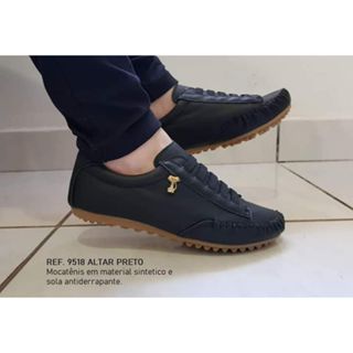 Tênis Feminino Sapatênis Mocatênis Sapato Moda Confort em Oferta na Shopee