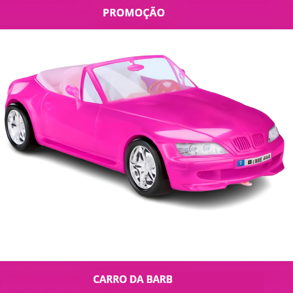 Carro Rosa de Boneca: Onde Comprar | BuscaProdutos