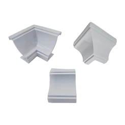 30 Cantoneira Forro PVC Branco interna/Externa/Emenda