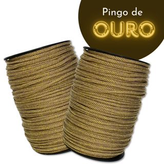 Fio Náutico Polipropileno com Lurex - Pingo de Ouro em Oferta na Shopee