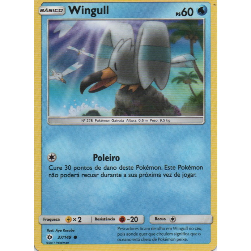 Wingull - Pokémon TCG - Sol e Lua