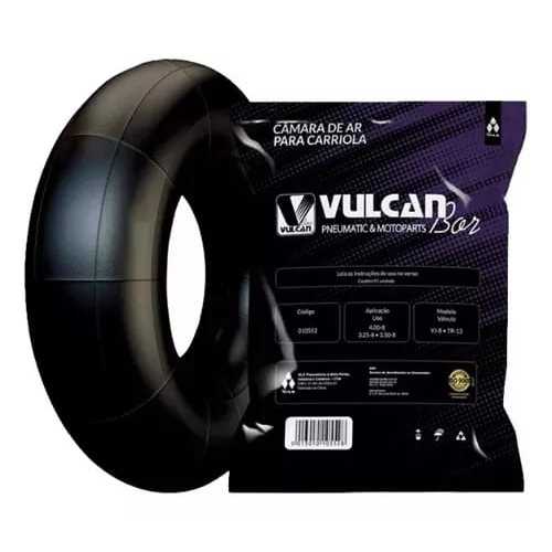 CAMARA DE AR VULCAN CARRIOLA CARRINHO MAO 3.25-8 4.00-8 3.50-8