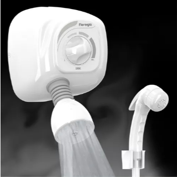 Chuveiro Elétrico De Parede Cardal Tradicional FLORENZA Branco 7800w 220v