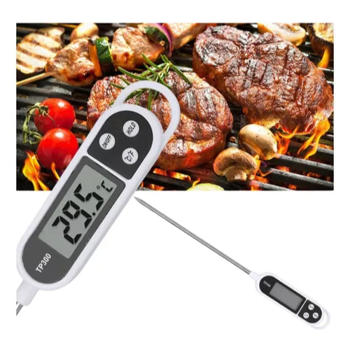 Termômetro Culinário Digital Espeto Alimentos Cozinha Top5 premio