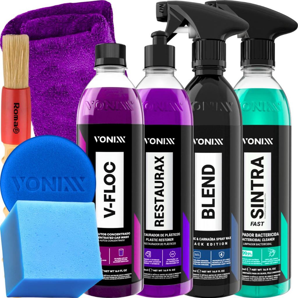 Kit Shampoo V-Floc Cera Blend Black Sintra Fast Restaurax Vonixx em Oferta na Shopee