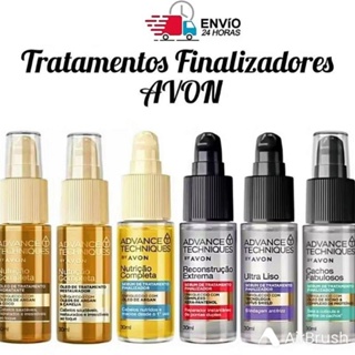ADVANCE TECHNIQUES Serum de Tratamento Finalizador Óleo Fluido Restaurador de Pontas Avon em Oferta na Shopee