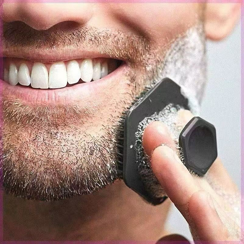 Escova De Limpeza Facial Miniatura-Ideal para Rosto e Barba limpeza Profunda com Esfoliação