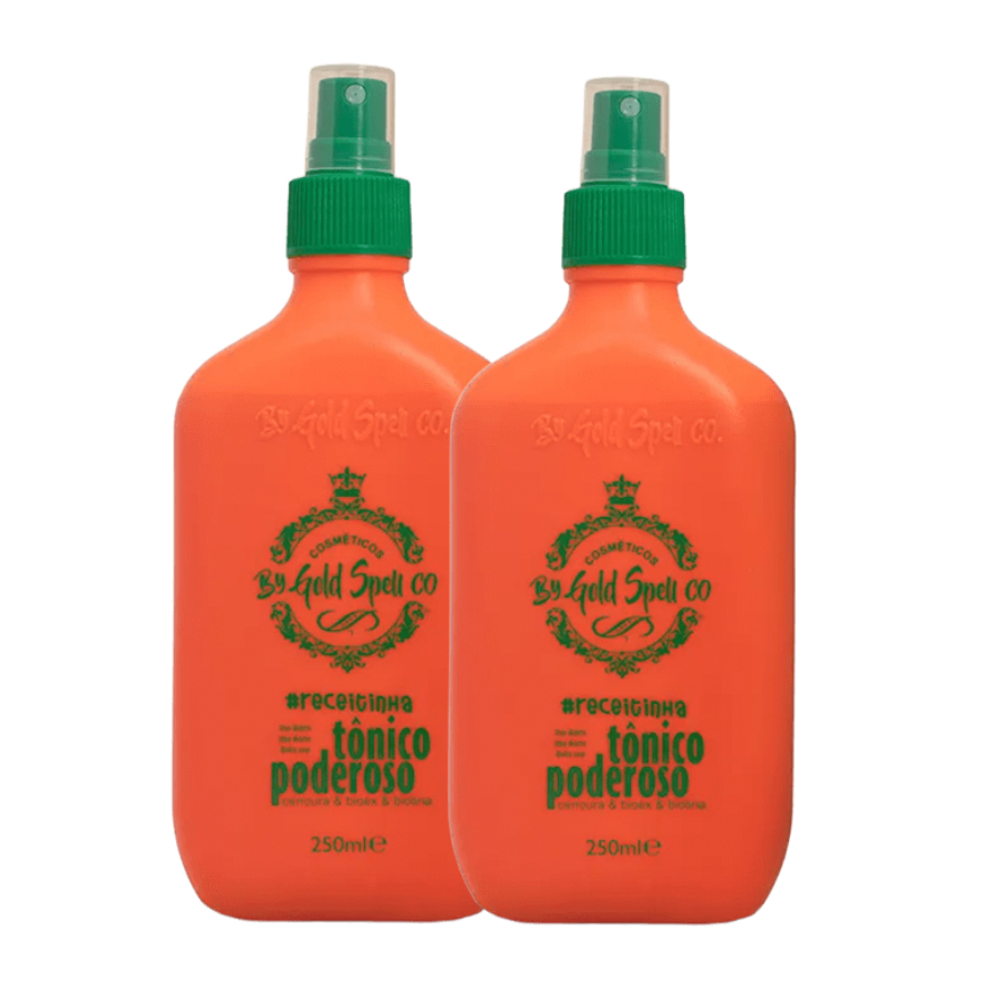 Kit 2 Tônico Poderoso - Produto Original Gold Spell em Oferta na Shopee