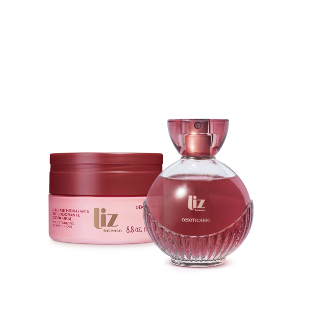 Kit Liz Intenso:Colônia 100ml + Creme Corporal 250g.O Boticário