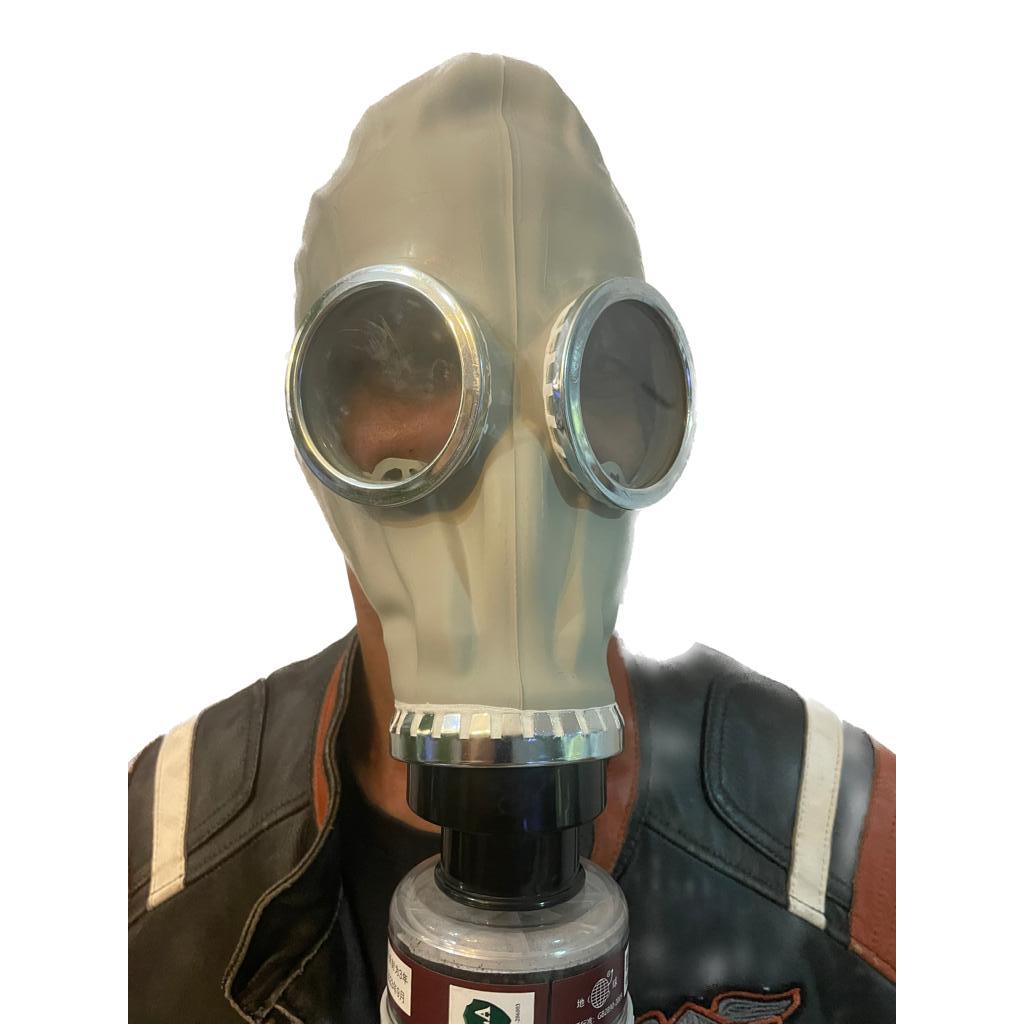 Mascara Gás Ataque dos Homens Mortos Filtro Funcional Gás Mask Vintage Retrô WWII  Russa Alemã
