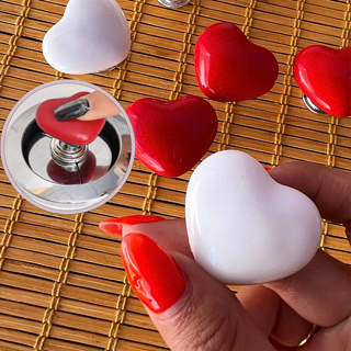 Botão Descarga Vaso Coração Decoração Banheiro Enfeites Caixa Acoplada Sanitário Unha Longa em Oferta na Shopee