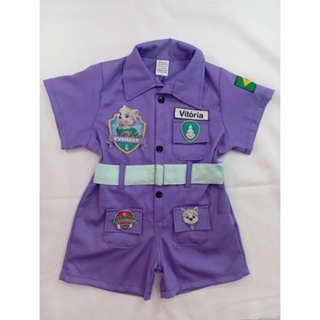 macacão fantasia everest patrulha em Oferta na Shopee