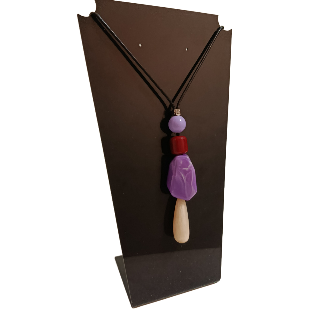 colar feminino de resina colar longo pêndulo feminino colar longo f