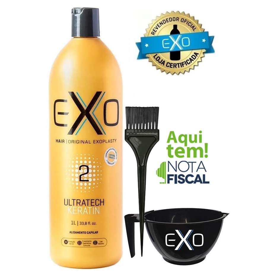 Exo Hair Progressiva Exoplastia Capilar 1000ml *só Passo 2*