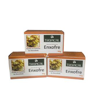 Kit 3 Sabonete Enxofre em Barra 90g