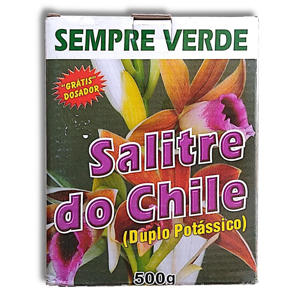 Fertilizante Salitre do Chile 500g Original