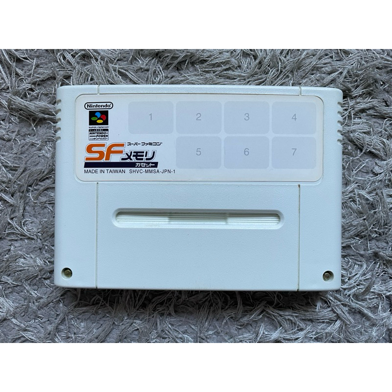 SF MEMORY CASSETTE - SUPER FAMICOM - SUPER NINTENDO - JOGO ORIGINAL