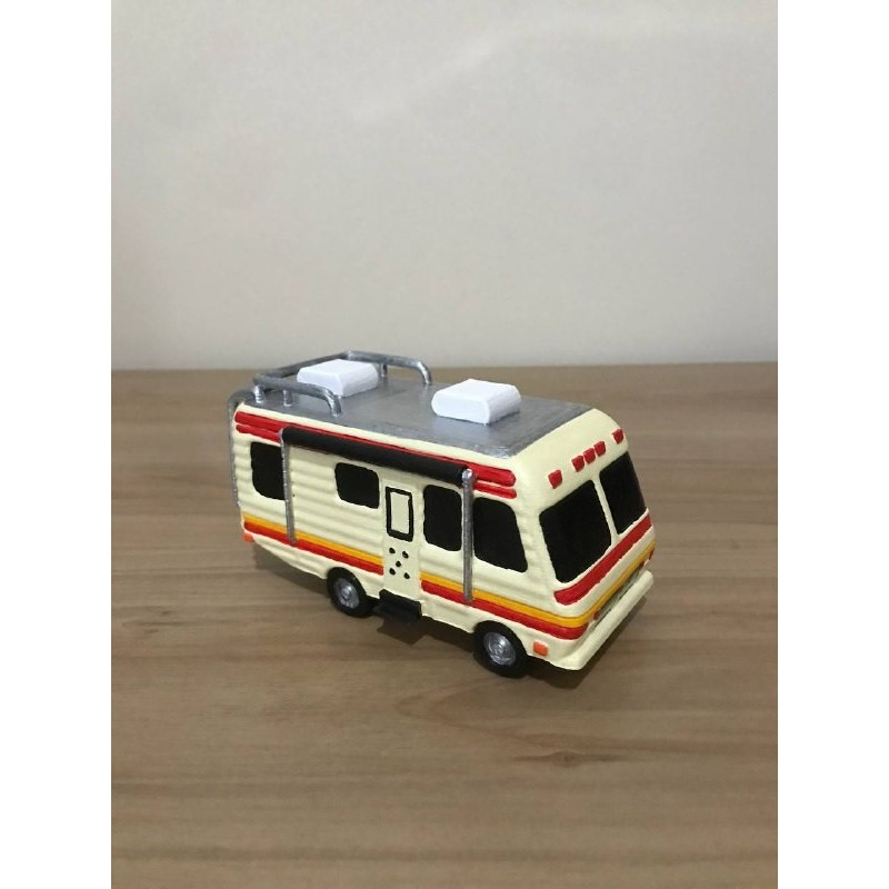 Trailer Laboratório Motorhome The Crystal Ship Breaking Bad Impressão 3D