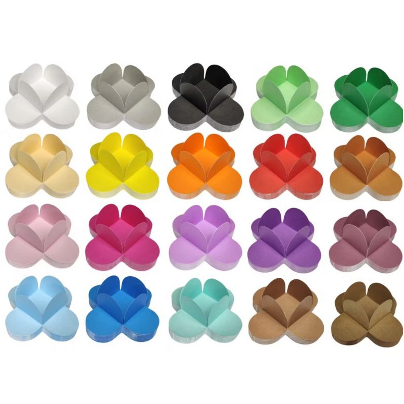 100 Forminhas 4 Pétalas N° 7 Doces Finos Festa Aniversário Casamentos brigadeiro beijinho bombom em Oferta na Shopee