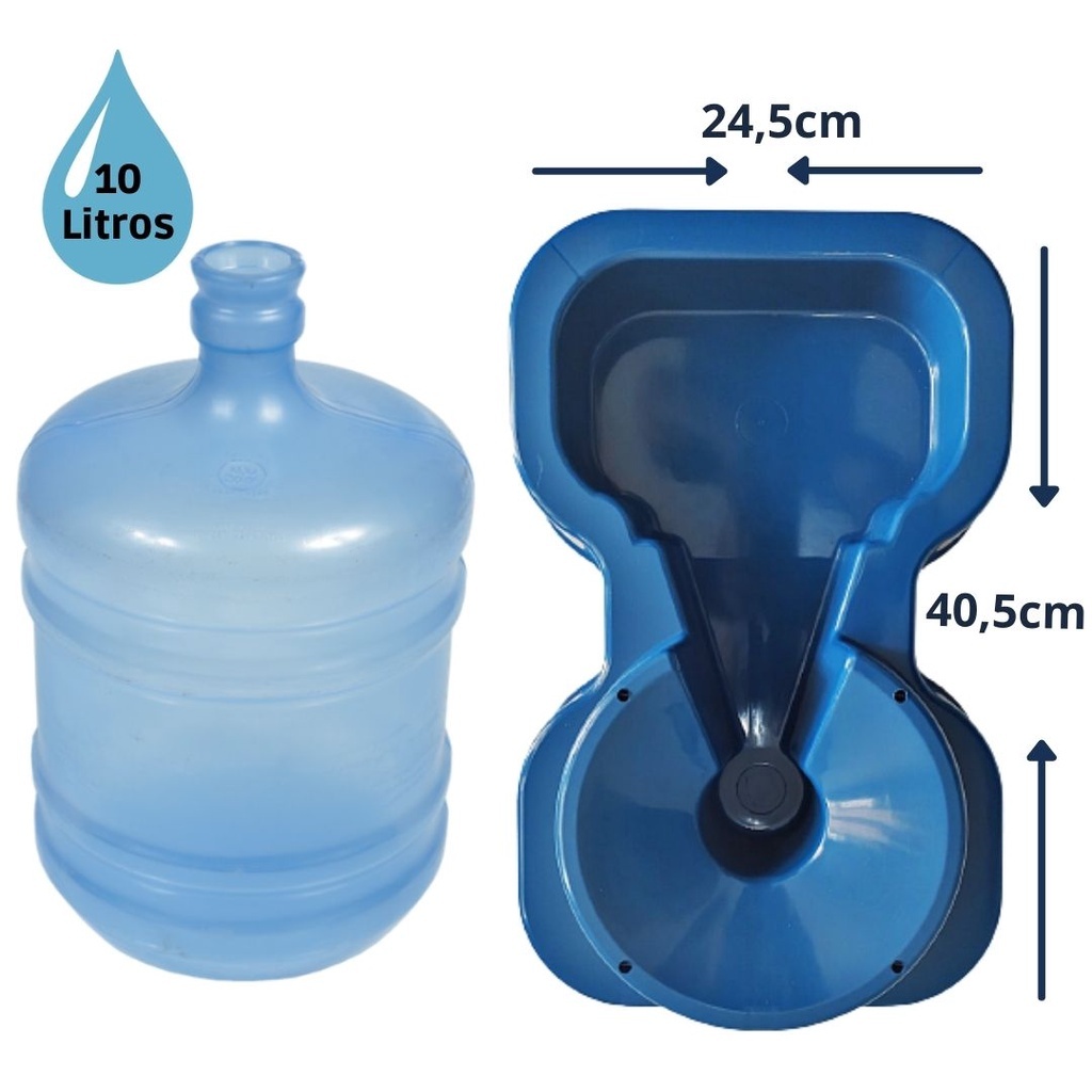 Base De Bebedouro 10 ou 2O LITROS /Tratador Automático Grande Galão de 10 ou 20L em Oferta na Shopee