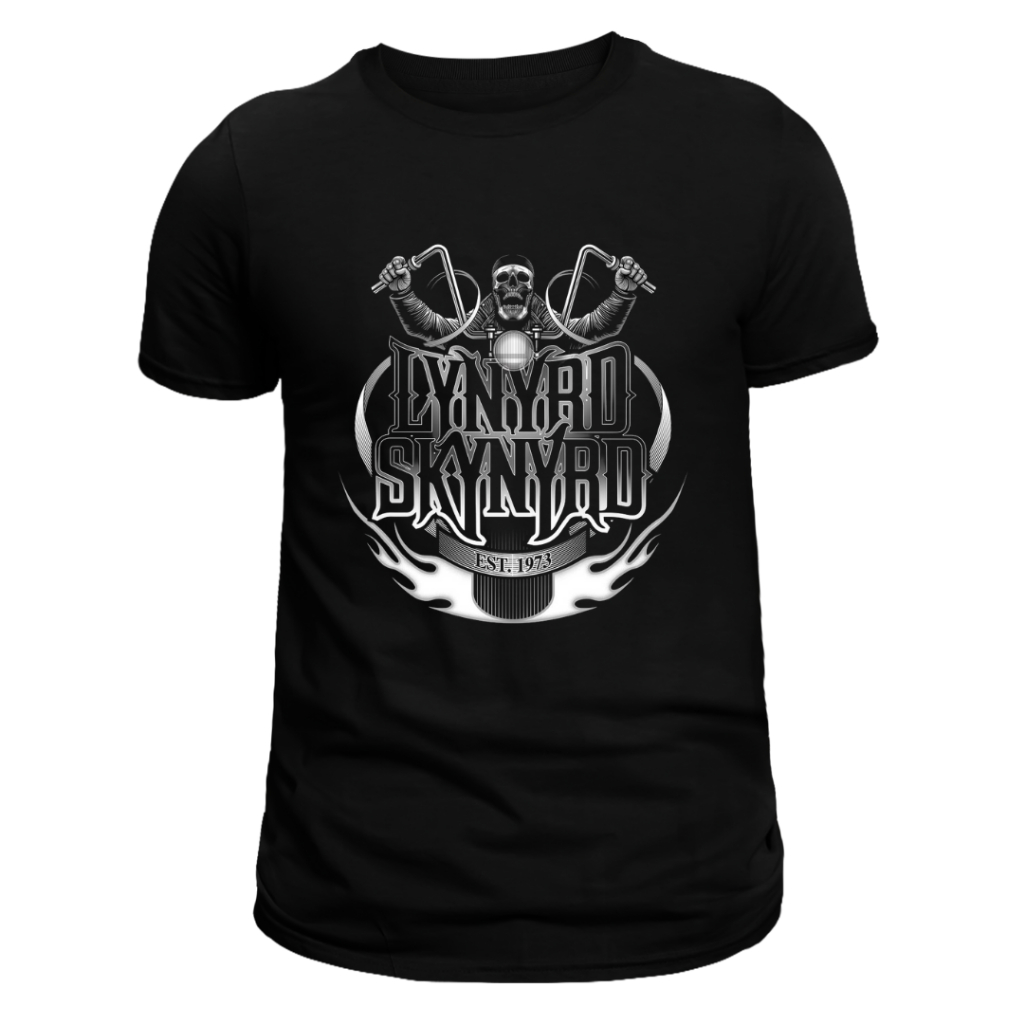 Camisa,  Camiseta, Banda de Rock Lynyrd Skynyrd, em 100% Algodão Envio em Ate 24 Hrs.