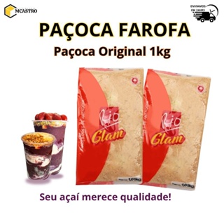 PAÇOCA FAROFA DOCE DE AMENDOIM 1KG - RIO em Oferta na Shopee