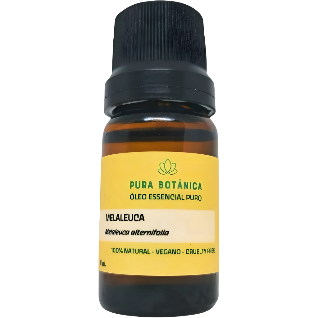 Óleo Essencial Melaleuca 100% Puro e Natural, Aromaterapia, Difusor, Massagem - 5 mL - Pura Botânica