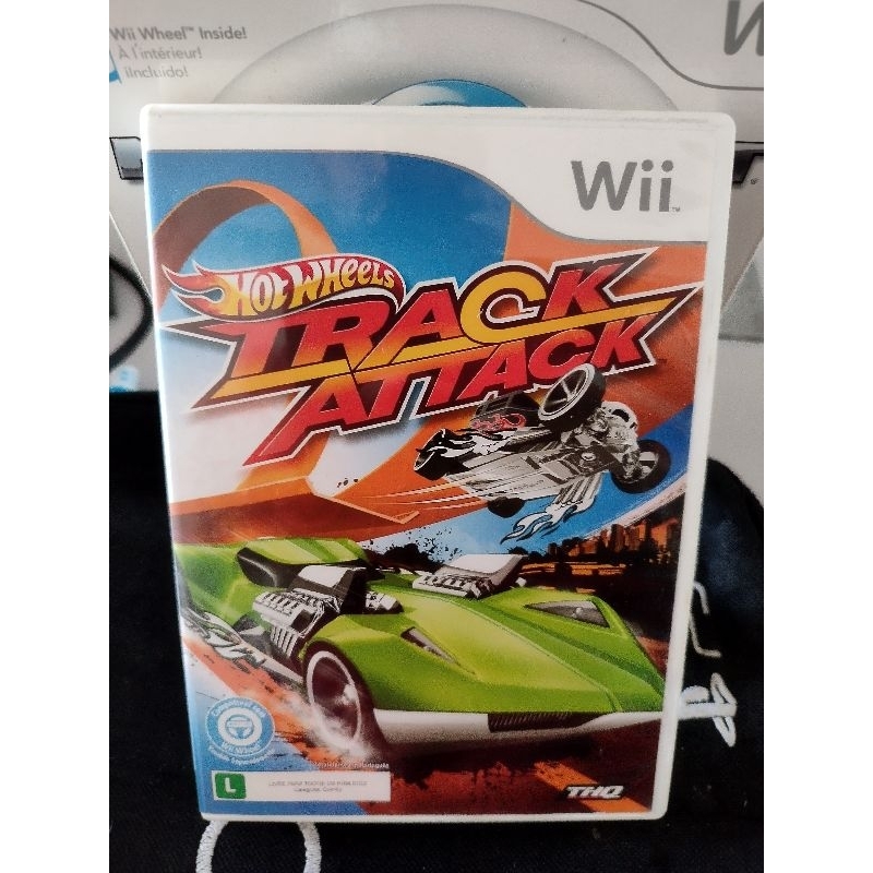 Jogo para Nintendo WII Usado Hot Wheels Track Attack